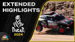 Stage 4  2024 Dakar Rally  EXTENDED HIGHLIGHTS  1924  Motorsports on NBC [upl. by Trimble]