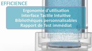 FLOWERSEP Gamme FILTRATION PERFORMANCE TEST FPT [upl. by Orecic]