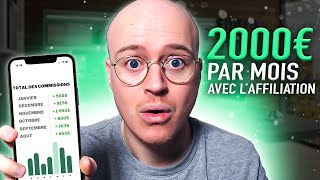 AFFILIATION MARKETING  4 étapes simples pour se lancer en 2023 [upl. by Llednyl369]