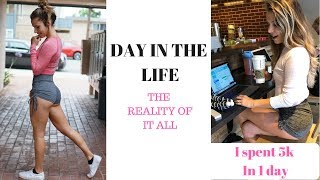 Day In The Life Of A 20 Year Old Entrepreneur  Online Fitness Coach [upl. by Auhs]