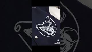 Louis Vuitton Calfskin Varsity Jacket Navy Blue [upl. by Ahsaret]