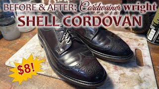 Thrifted SHELL CORDOVAN Cordwainer Wright LWBs [upl. by Acinom]