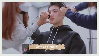 Cha eun woo Ottoke song with Lyrics Kyeopta eun woo [upl. by Ahsakal]