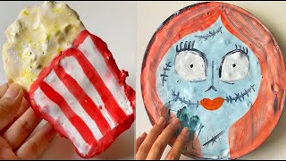 Plaster Clay Cracking amp Slime ASMR Video 732 [upl. by Faux398]