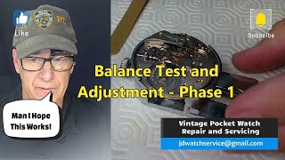 Watch Balance Test and Adjustment Phase 1 [upl. by Atteiram787]