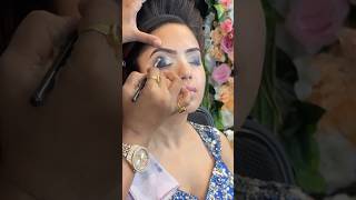 Blue eyes makeup tutorial 🦋🦋 ytshort shorts blueeyes smokyeye [upl. by Katz]