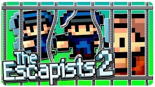 Plotting The Prison Break plz no bully the falcon  The Escapists 2 Gameplay [upl. by Gollin949]