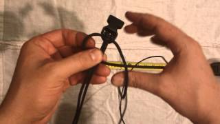 Easy Paracord Bracelet Instructions Without a Jig [upl. by Xeno956]