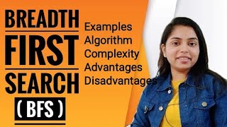 Breadth First Search BFS  Algorithm  Example  Uninformed Search  AI  Kanika Sharma [upl. by Assetan811]