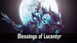 Dota 2 Store  Luna  Blessings of Lucentyr Set [upl. by Combs249]