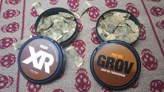 Snus reviews 65amp66 Grov Portion amp Grov XRange Slim Large Portion [upl. by Ordnaxela]