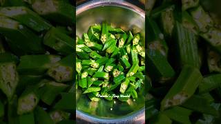 derooshrecipe bhindi popular viralvideos shorts cooking recipe [upl. by Irol]