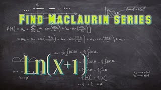 Determine The Maclaurin Series For Lnx1 And The Interval Of Convergence [upl. by West934]