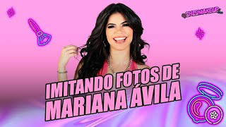 Imitando fotos de Mariana Ávila 😱🩷  Karen Casillas [upl. by Spindell]