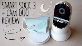 Owlet Smart Sock 3  Cam Monitor Duo Review [upl. by Akemeuwkuhc954]