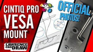 OFFICIAL Wacom Cintiq Pro 24 VESA mounts for Ergotron arms pt2 [upl. by Hcire]