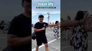 Ocean City Boardwalk and Pier New Jersey 🇺🇸 usa travel newjersey [upl. by Anuala]