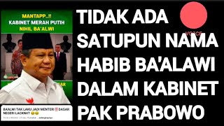 Efek Thesis KHImadudin Tidak Ada Satupun Baalawi Jadi Mentri Pak Prabowo⁉️ [upl. by Ponzo]