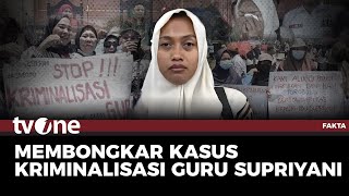 FULL Membongkar Kasus Krimimalisasi Guru Supriyani  Fakta tvOne [upl. by Laval]