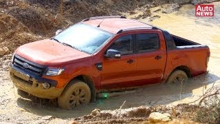 Ford Ranger im Test Offroad ein echter Kerl [upl. by Acissey]