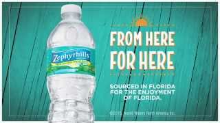 Zephyrhills Water 100 Natural Spring Water Sourced in Florida [upl. by Tohcnarf]