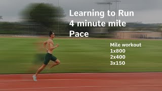 Getting ready to run a fast mile Learning to train past the NCAA season [upl. by Drida]