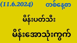 2d1162024တစ်နေ့စာမိန်းပတ်သီး မိန်းအော3ကွက်3d2d3d2dmyanmar 2d3dmyanmar [upl. by Alber]