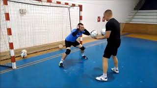 Futsal goalkeeper training  compilation October 2017 [upl. by Anial]