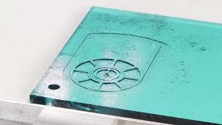 How to CNC Milling Acrylic glass like a pro DATRON CNC M8 Machine [upl. by Eniamreg]