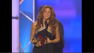 Shakira wins Record of the Year  Grammys 2006 [upl. by Adnorahc]