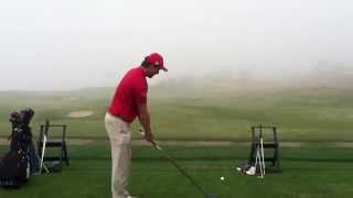 Padraig Harrington Happy Gilmore warm Up [upl. by Arimahs917]