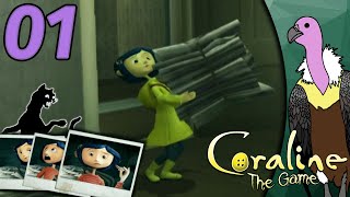 The Twenty Quid Wii Game  Coraline The Game  PART 1 [upl. by Eelsha]