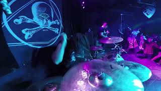 Converge Live Ben Koller Drum Cam Saint Vitus Brooklyn Night 1 December 2017 [upl. by Dlawso]