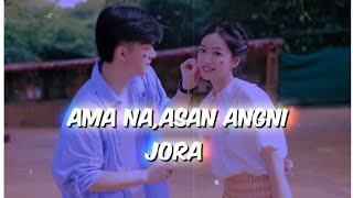 New Garo song Ama naasan Angni jora😊❣️🥀  whatsapp status video Jenspir [upl. by Kaya]