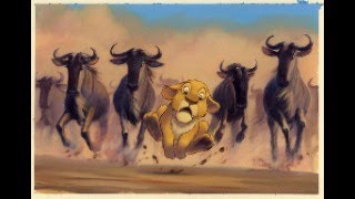 Run Far away Simba Drawing [upl. by Mairim]