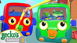 Baby Recycle Truck ♻️  Geckos Garage  Trucks For Children  Cartoons For Kids [upl. by Felt]