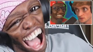 KSI REACTS TO MY VIDEO ON DEJI [upl. by Sieracki]