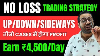 ZERO LOSS Trading Strategy for beginners stockmarketindia tradingstrategy [upl. by Sands]