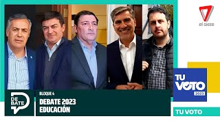 🗣️DEBATE 2023 EDUCACIÓN [upl. by Eeznyl747]