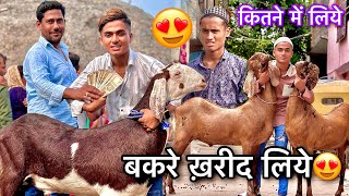 ALHAMDULILLAH❤️ “Qurbani Ke Bakre” Aa Gye Abbu Ne Souda Kese Banaya 🥰 Gazipur Bakra Mandi viral [upl. by Atorod]