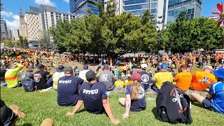 CFMEU Mount a Big Comeback With overwhelming Support From Other Unions [upl. by Tenaj]