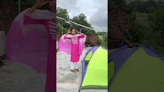 Tent me Saanp aa gaya shorts trending youtubeshorts funny comedy [upl. by Ahtiek]