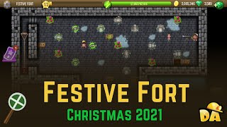 Festive Fort  16 Christmas 2021  Diggys Adventure [upl. by Pattin737]