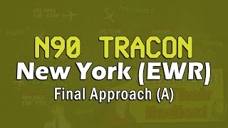 ATC RADAR N90 EWR Final  CHAOS OVER NEW YORK [upl. by Dorina]