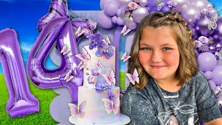 BUYING 14 Presents for My DAUGHTERS 14th BIRTHDAY [upl. by Nylyahs]