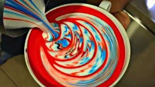 Amazing Barista Latte Art Training Compilation  Oddly Satisfying   Coffee Art [upl. by Maretz281]