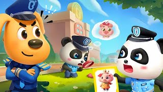 Police Officer and Missing Baby  Policeman Kiki  Safety Tips  Police Chase  Babybus [upl. by Eiramanna]