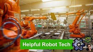 RealWorld Robotic Technology Working with Machines [upl. by Anilrats]