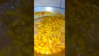 besan gathiya ki sabji 😋 gathiyarecipe gathiya besan besanrecipe short shorts youtubeshorts [upl. by Esdras]