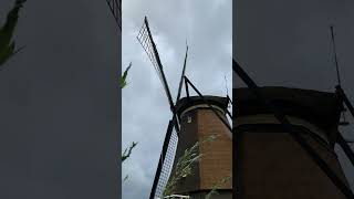 A windmill at Kinderdijk on an AmaWaterways cruise [upl. by Lienad]